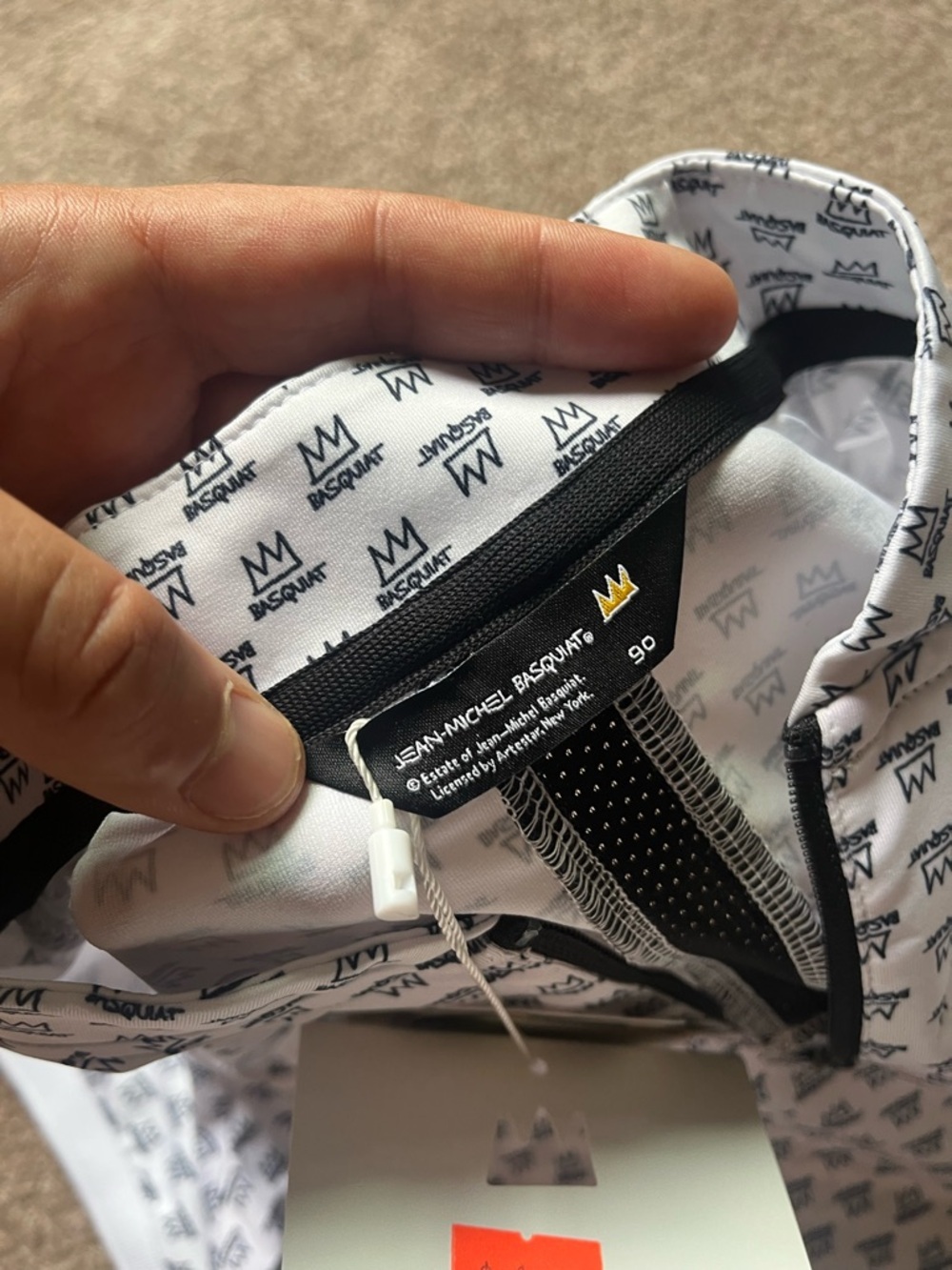 NWT Jean-Michel Basquiat White & Black Shirt - Picture 6 of 6